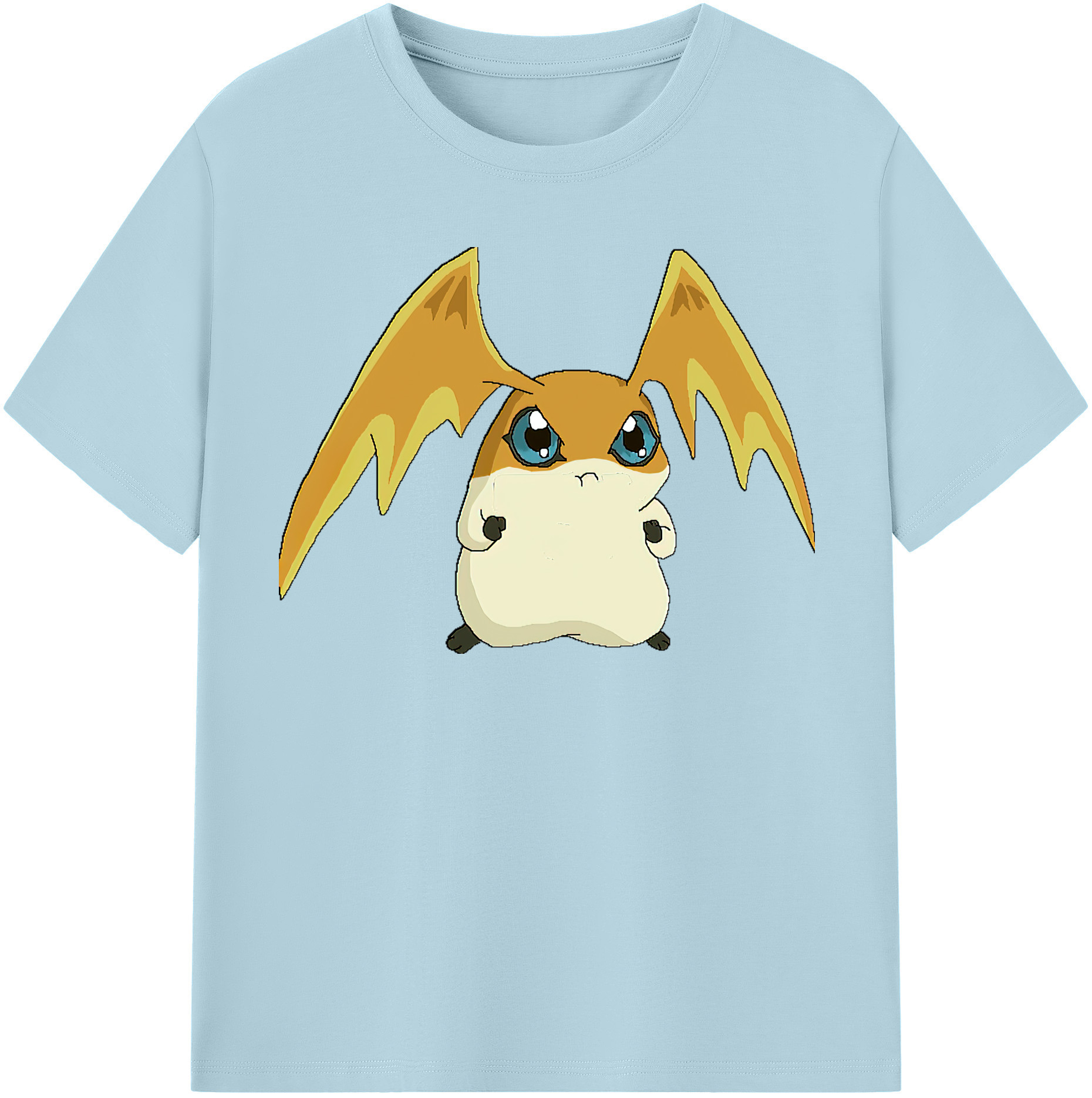 （画像用） Digimon デジタルモンスター/デジモン 綿100％半袖Tシャツ（フロントプリント）